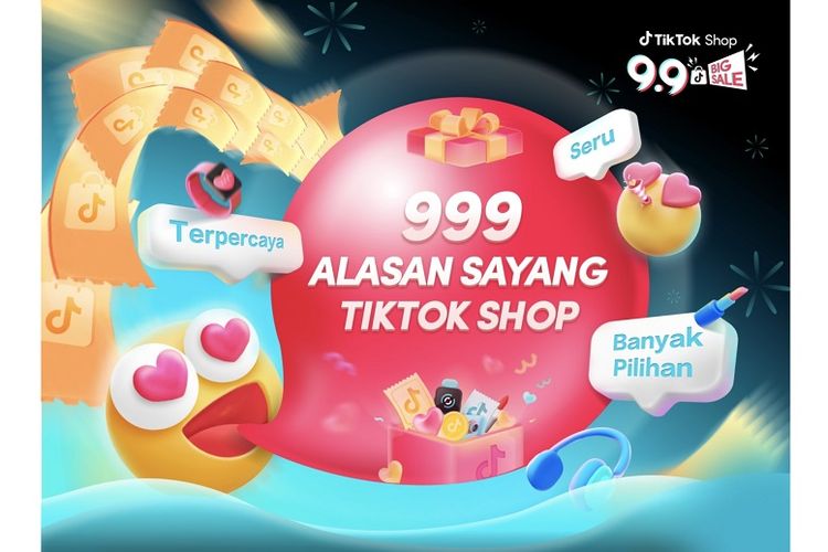 Program TikTok Shop 9.9 Big Sale jadi menjadi salah satu festival belanja online dengan penjualan terbesar. 