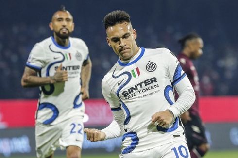 Hasil dan Klasemen Liga Italia: Bungkam Salernitana, Inter Nyaman di Puncak