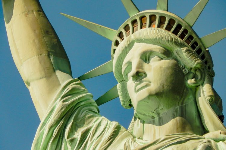 Sejarah patung Liberty, yang jadi simbol kebebasan Amerika Serikat.