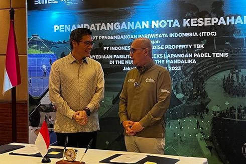 Kawasan Mandalika Bakal Punya Lapangan Padel Tenis Kelas Dunia