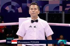 Boy Pohan Asal Indonesia Wasit Semifinal Tinju Olimpiade Paris, Satu-satunya dari Asia Tenggara