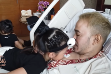 Tangis Thalia Usai Lihat Ruben Onsu Dirawat di Rumah Sakit