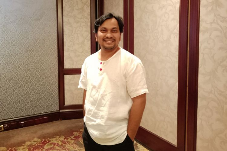 Musisi Tompi saat ditemui di Hotel Shangrila Jakarta, Sabtu (10/3/2018).