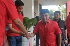 Berbaju Merah, Edy Rahmayadi Datangi Kantor DPP PDI-P untuk Pengumuman Bacagub Sumut