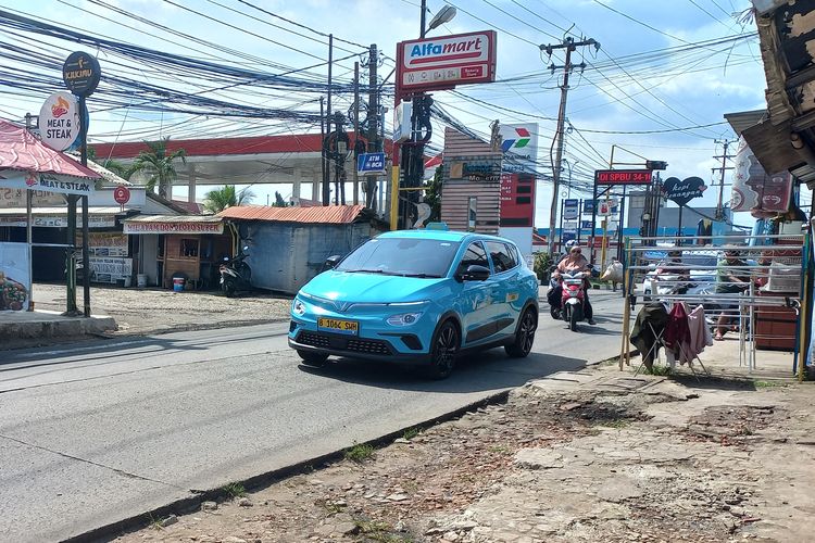 Taksi Xanh SM yang mengandalkan mobil listrik VinFast