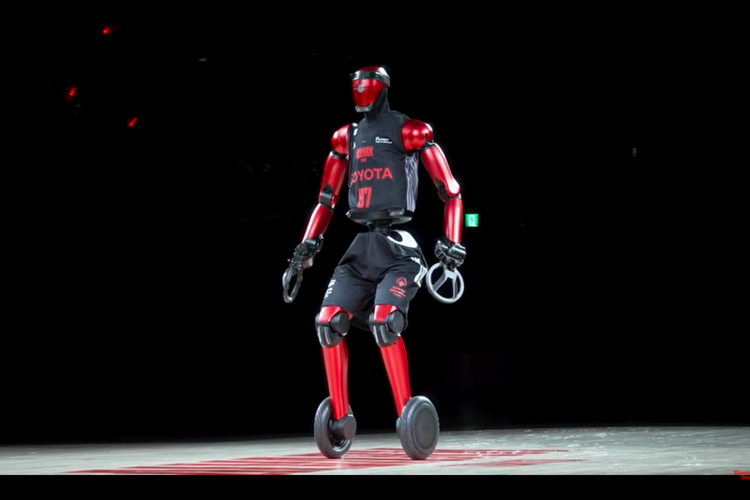 Bukan Mobil, Inovasi Terbaru Toyota Bikin Robot Jago Main Basket