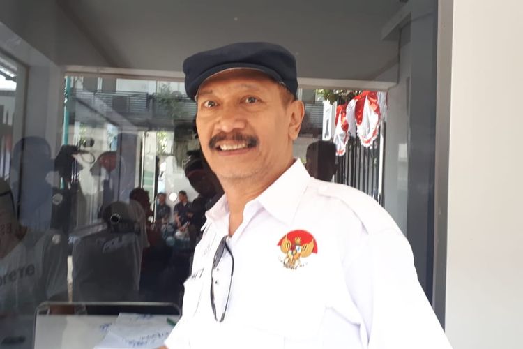 Polo daat ditemui di Polda Metro Jaya, Jakarta Selatan, Selasa (23/7/2019).