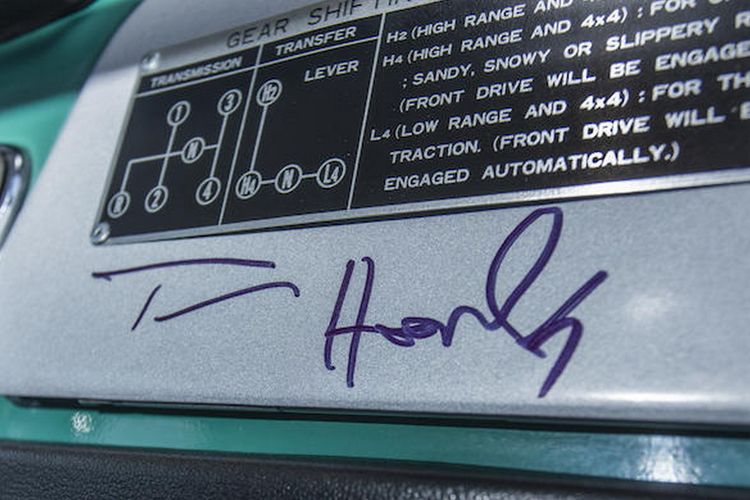 Toyota FJ40 Tom Hanks dilelang