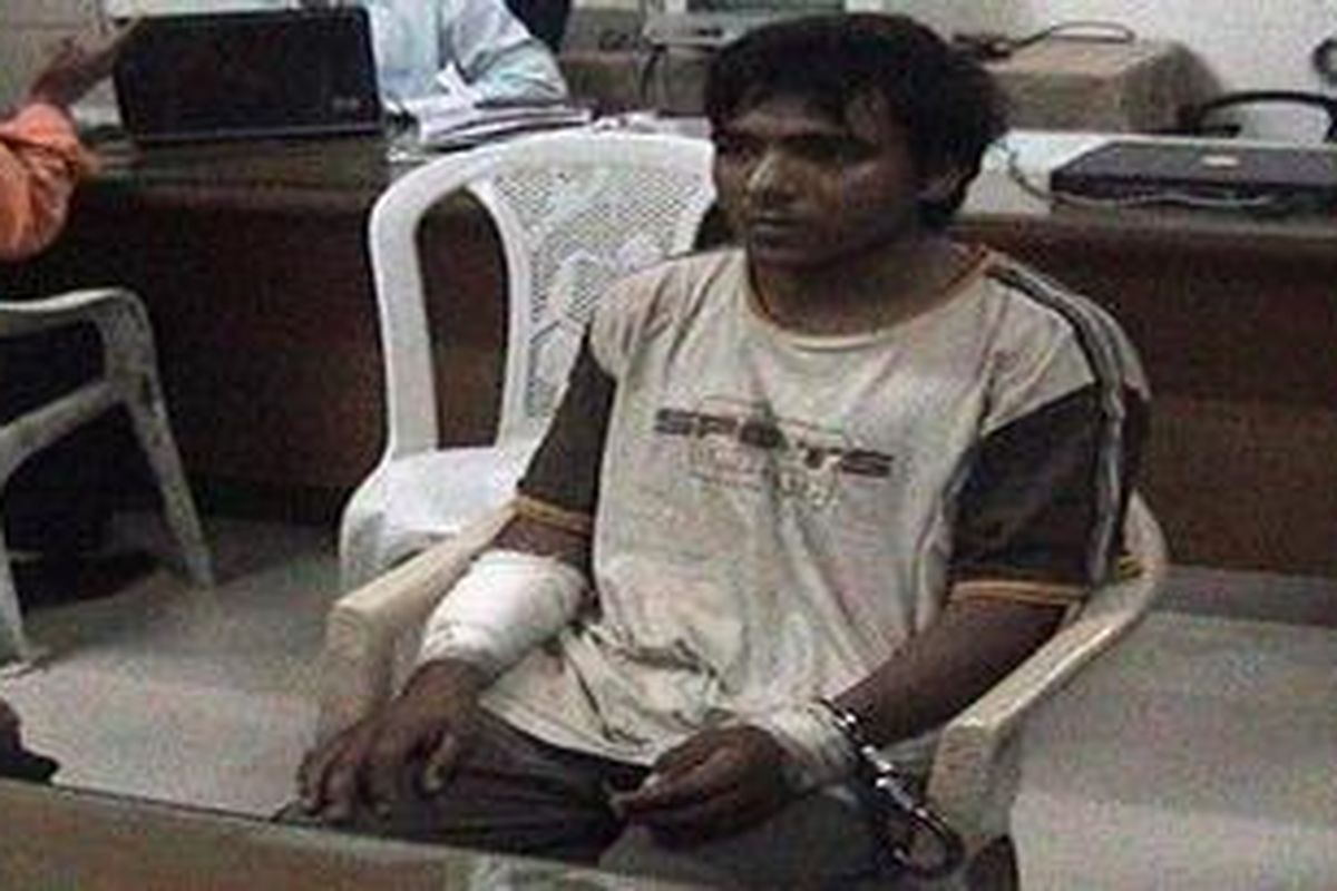 Mohammad Ajmal Kasab, terdakwa teror bom Mumbai