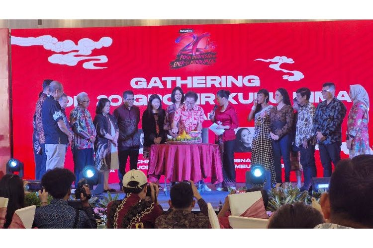 Acara HUT ke-20 Kuku Bima di Hotel Tentrem, Kota Semarang, Jawa Tengah, Kamis (25/4/2024)