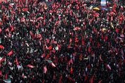Shalat Jenazah untuk Mendiang Ali Khamenei Digelar di Teheran, Ratusan Ribu Pelayat Hadiri Prosesi