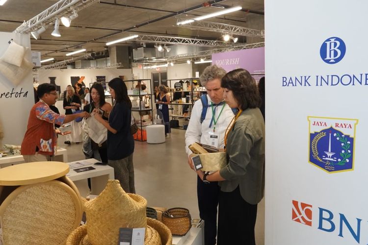 Suasana pameran Shoppe Object NYC 2024 