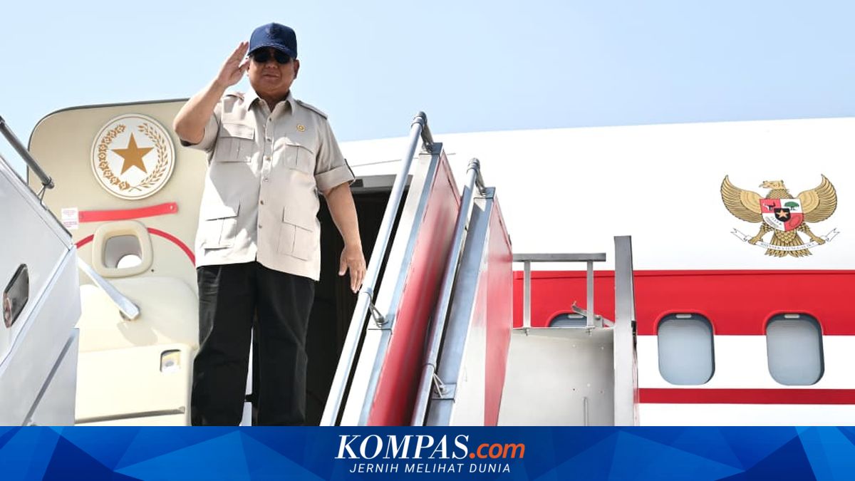 Prabowo Bertolak ke NTB untuk Resmikan 5 Bendungan di Lombok hingga Aceh