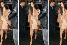 Wow... Kim Kardashian Tak Malu Kenakan Gaun Rp 200.000