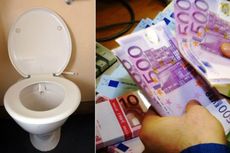 Misteri, Uang Bernilai Ratusan Juta Rupiah Sumbat Pipa Toilet