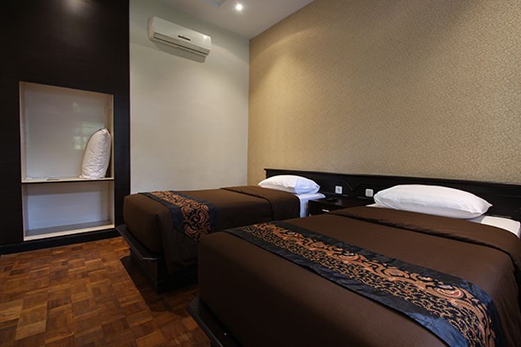 Salah satu tipe kamar yang tersedia di Kusuma Agrowisata Resort & Convention Hotel di Kota Batu, Jawa Timur.
