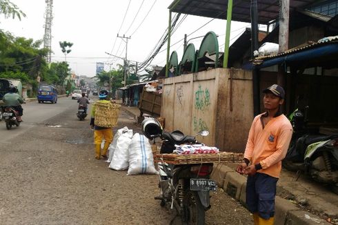 Pedagang Pasar Cimanggis Mengaku Tak Terganggu Bau Sampah Menyengat
