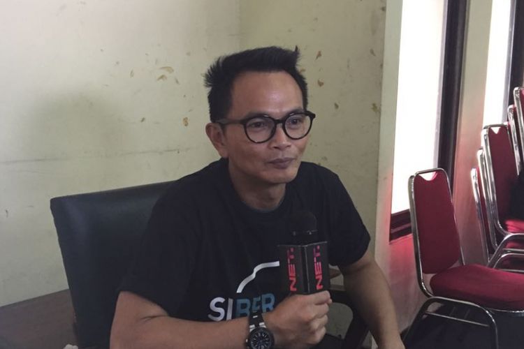 Yosi Mokalu menghadiri acara Diskusi Media Potensi Ancaman Peredaran Konten Negatif di Internet dan Peluncuran Gerakan #SiBerkreasi di Jakarta, Senin (2/10/2017)