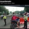 Polisi Tindak 101 Kendaraan Berknalpot Bising di Sekitar Istana