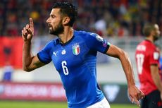 Candreva Semringah Cetak Gol Kemenangan bagi Italia