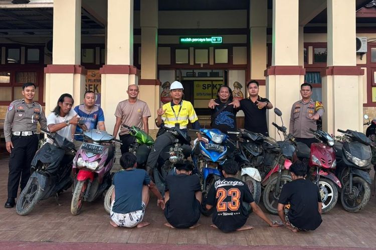Anak di Bawah Umur Jadi Otak Kejahatan Komplotan Curanmor 8 TKP di Kukar, Pengatur Aksi Eksekutor
