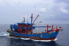 400 Kg Ikan di Kapal Berbendera Malaysia yang Diamankan Terindikasi Berformalin