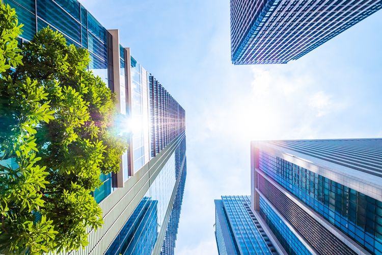 Gedung pencakar langit dengan arsitektur dan desain tertentu dapat membantu dekarbonisasi untuk mewujudkan zero carbon.