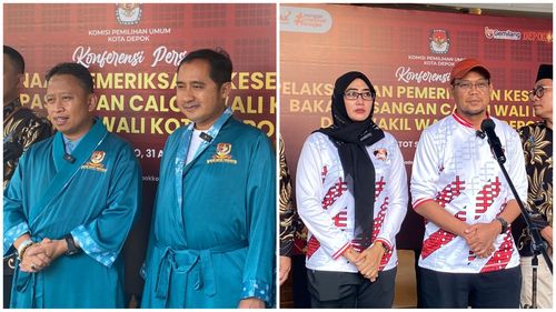 KPU Depok Tetapkan Dua Paslon Wali Kota untuk Pilkada 2024