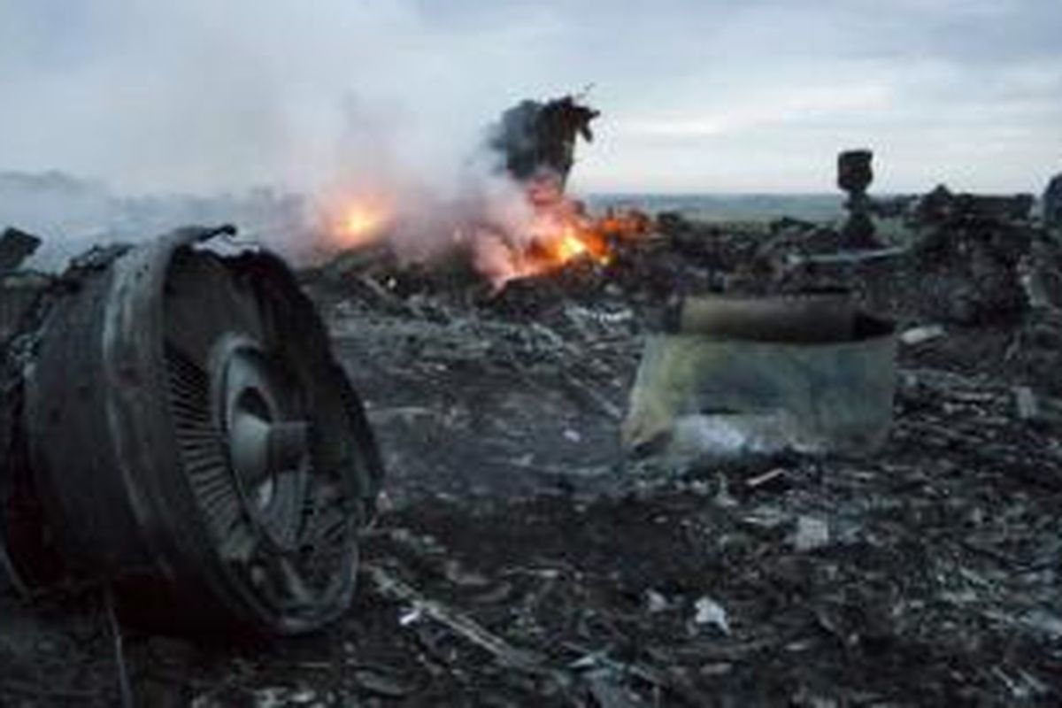 Pesawat Malaysia Airlines MH17 yang  jatuh pada Juli 2014 menewaskan seluruh 298 penumpang dan awaknya. 