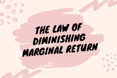Apa itu The Law of Diminishing Marginal Return?