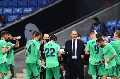Real Madrid Kuasai Klasemen La Liga, Zidane: Juara Ditentukan Akhir Musim