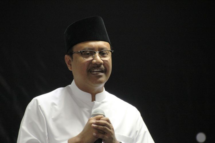 Wakil Gubernur Jawa Timur Saifullah Yusuf mengajak masyarakat Blitar untuk berwirausaha