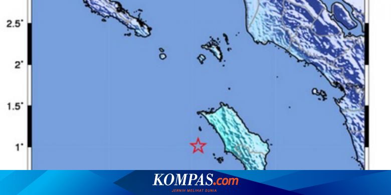 Kepulauan Nias Diguncang Gempa 5,2 SR