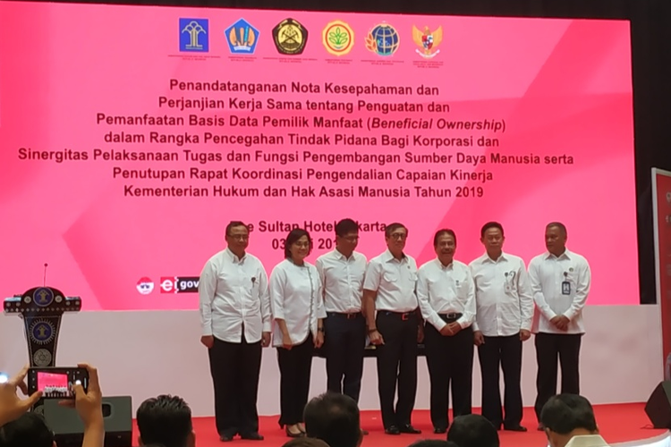 Menteri Hukum dan HAM Yasonna Laoly 