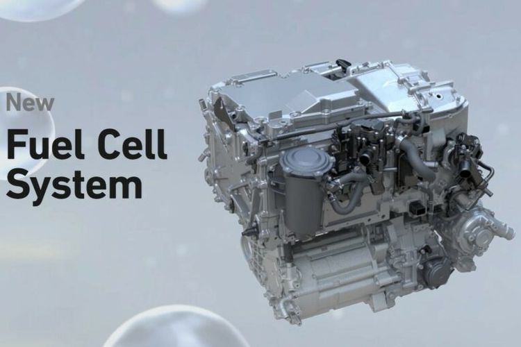 Honda memperkenalkan Honda Cell 8, truk semi konsep berbahan bakar hidrogen alias fuel cell.