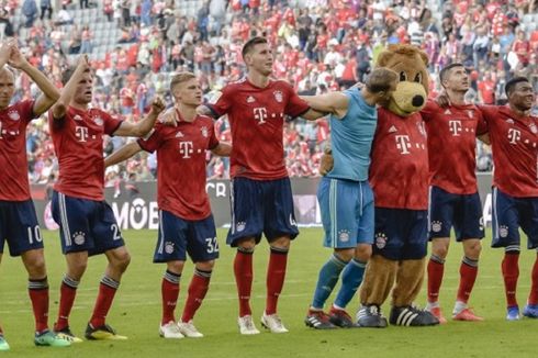 Hasil Liga Jerman, Bayern Sempurna, Neuer Catat Rekor Personal