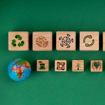 Ilustrasi ekonomi sirkular