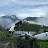 Pesawat SAM Air Angkut 11 Orang Tergelincir di Beoga, Sayap Kanan Patah