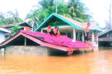 Banjir Memutus Akses Jalan di Kota Singkil, Warga Terisolasi