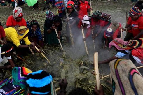 Bakar Batu, Cara Masak nan Rumit Khas Papua