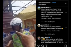 Video Viral Polisi Diprotes Warga karena Tilang Anak Sekolah