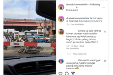 Video Pengendara Motor Berjatuhan Saat Hendak Menerobos Pelintasan Rel, KAI Koordinasikan ke Pihak Berwajib