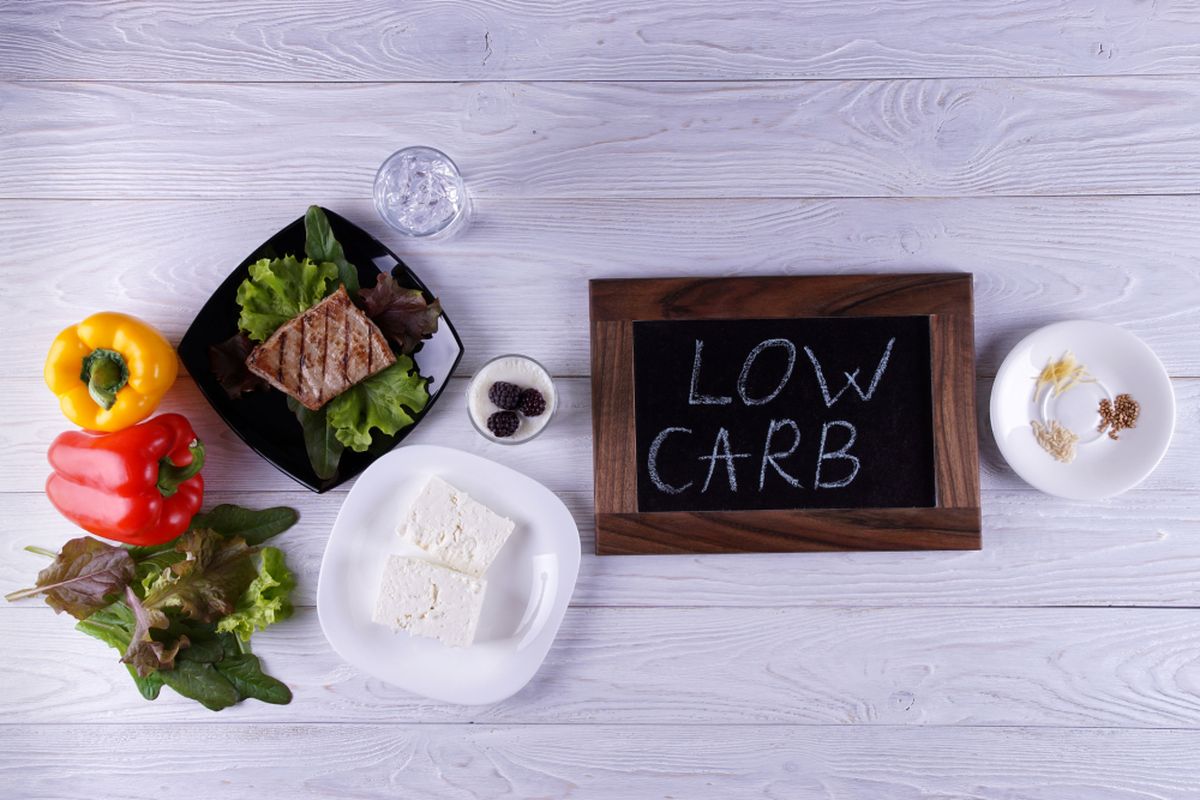 Ilustrasi diet rendah karbohidrat