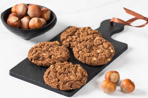 Resep Cookies Kacang Cokelat Bumbu Spekuk, Kue Kering Lebaran Praktis