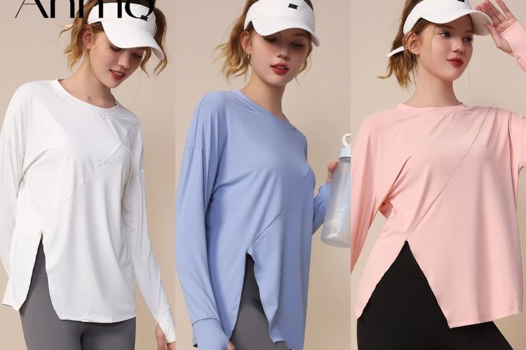 Baju olahraga padel wanita ANMO