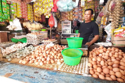 Harga Telur Rp 32.000 Per Kg, Pedagang: Konsumen Mengeluh, Penjualan Makin Sepi