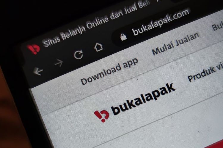 An illustration of Indonesian e-commerce firm PT Bukalapak.