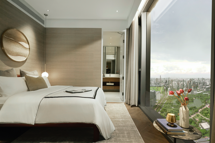 Kamar tidur di Dusit Residence, Dusit Central Park, Bangkok