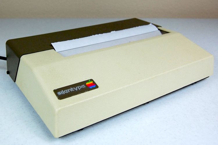 Printer pertama buatan Apple, Apple Silentype.