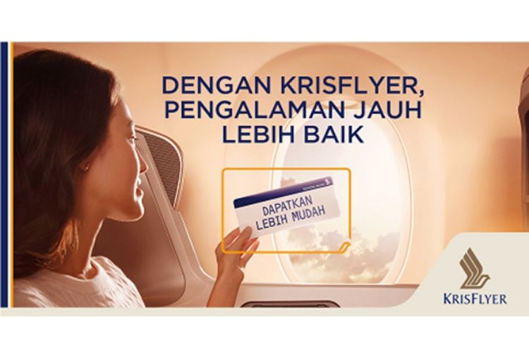 Pengalaman terbang yang lebih baik dengan KrisFlyer (Dok. Singapore Airlines)